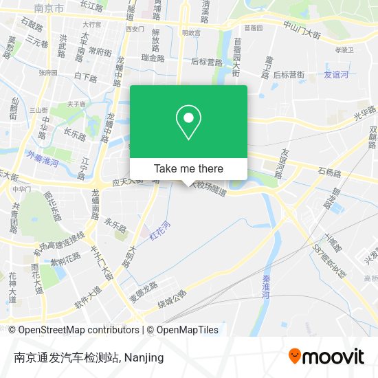 南京通发汽车检测站 map