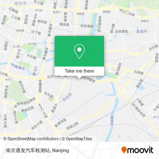 南京通发汽车检测站 map
