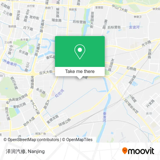 泽润汽修 map