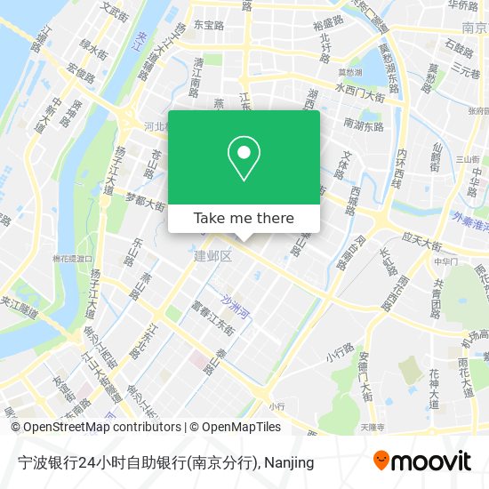 宁波银行24小时自助银行(南京分行) map