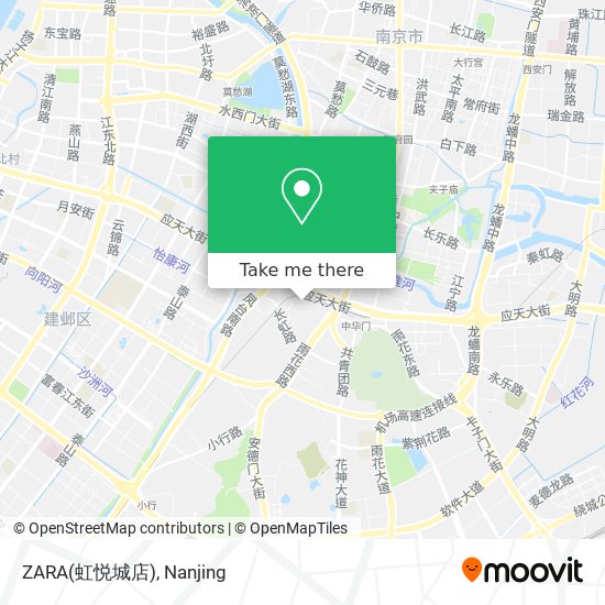 ZARA(虹悦城店) map