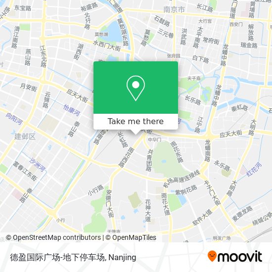 德盈国际广场-地下停车场 map