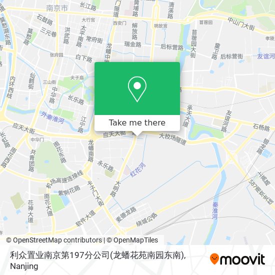 利众置业南京第197分公司(龙蟠花苑南园东南) map
