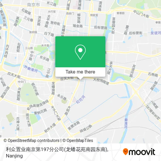 利众置业南京第197分公司(龙蟠花苑南园东南) map
