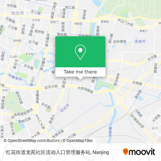 红花街道龙苑社区流动人口管理服务站 map
