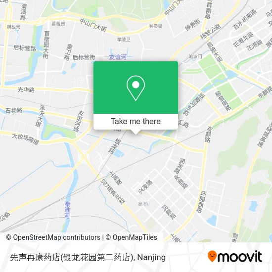 先声再康药店(银龙花园第二药店) map