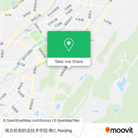 南京机电职业技术学院-教C map