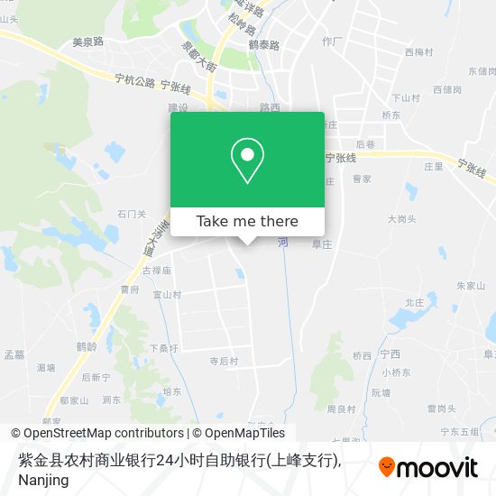 紫金县农村商业银行24小时自助银行(上峰支行) map