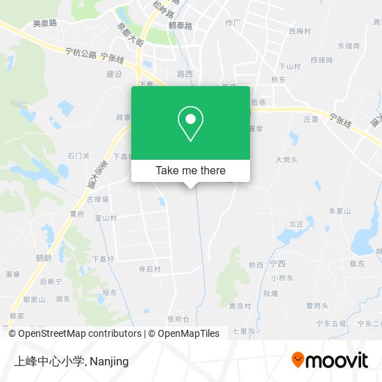 上峰中心小学 map