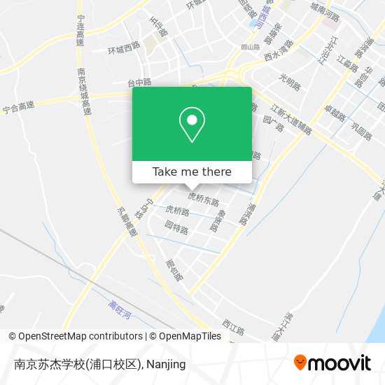 南京苏杰学校(浦口校区) map