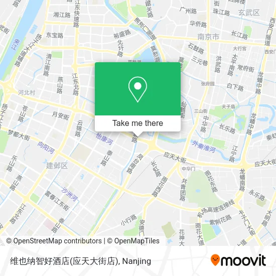 维也纳智好酒店(应天大街店) map
