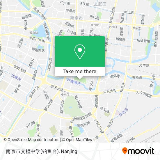 南京市文枢中学(钓鱼台) map