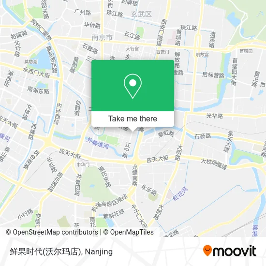 鲜果时代(沃尔玛店) map