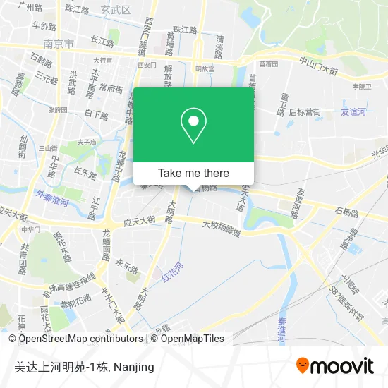 美达上河明苑-1栋 map