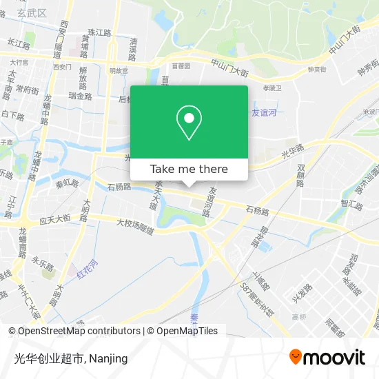 光华创业超市 map