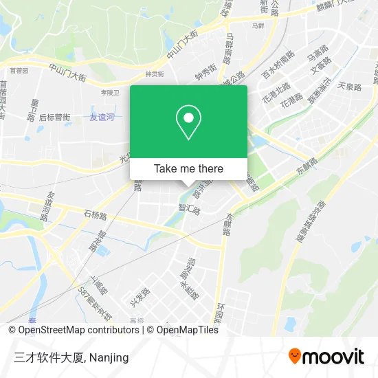 三才软件大厦 map