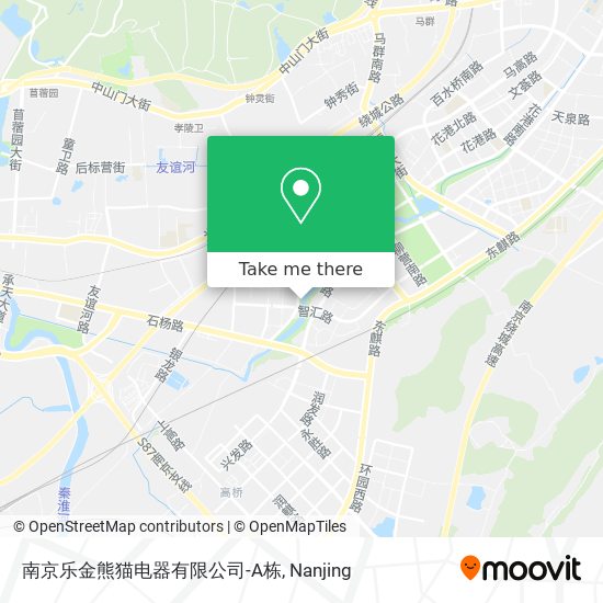 南京乐金熊猫电器有限公司-A栋 map