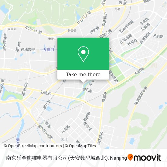 南京乐金熊猫电器有限公司(天安数码城西北) map