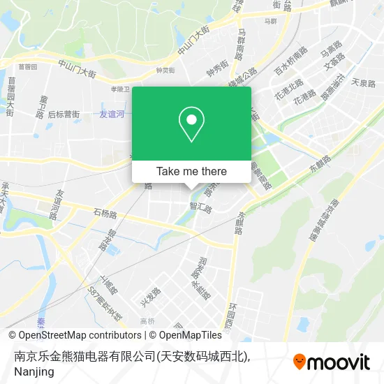 南京乐金熊猫电器有限公司(天安数码城西北) map