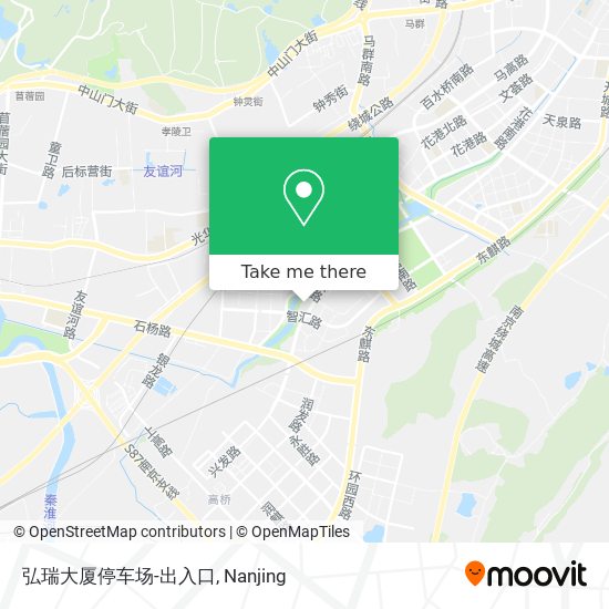 弘瑞大厦停车场-出入口 map