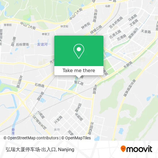 弘瑞大厦停车场-出入口 map