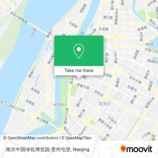 南京中国绿化博览园-贵州屯堡 map
