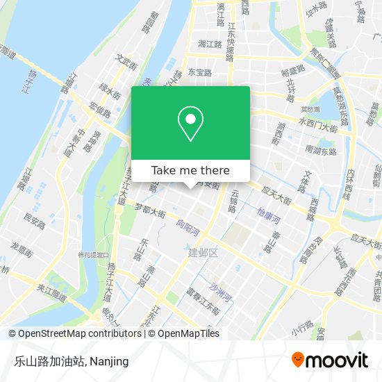 乐山路加油站 map