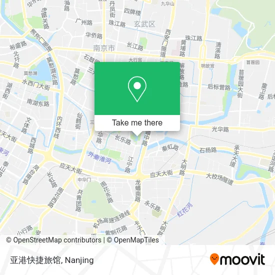 亚港快捷旅馆 map