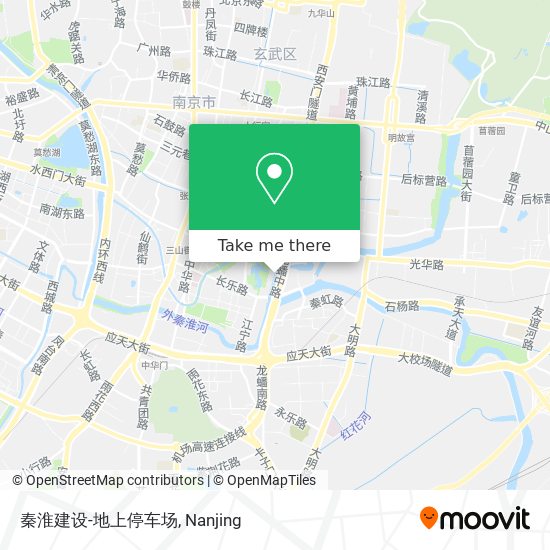 秦淮建设-地上停车场 map