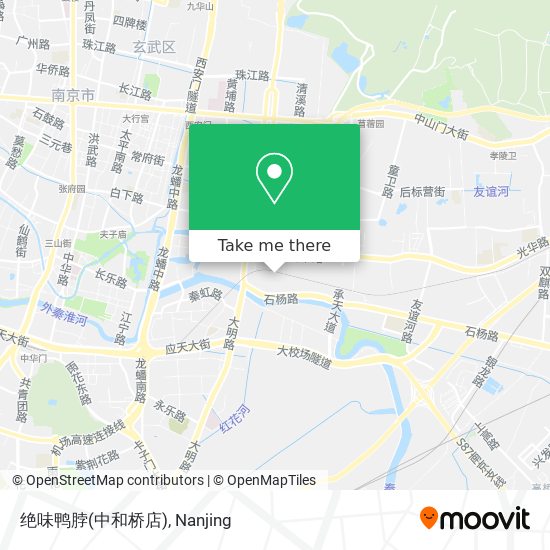 绝味鸭脖(中和桥店) map