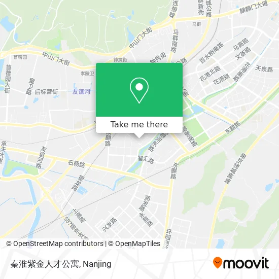 秦淮紫金人才公寓 map