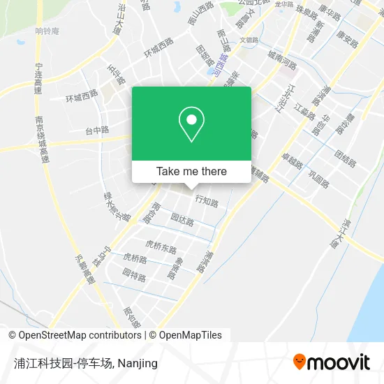 浦江科技园-停车场 map