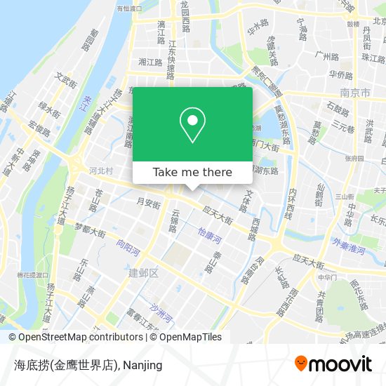 海底捞(金鹰世界店) map