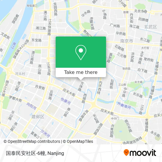 国泰民安社区-6幢 map