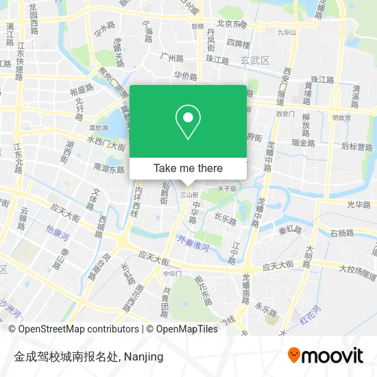 金成驾校城南报名处 map