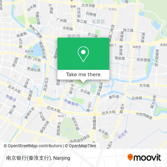 南京银行(秦淮支行) map