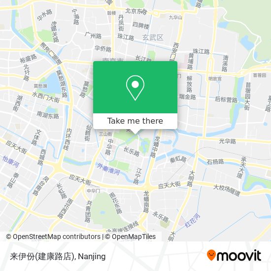 来伊份(建康路店) map