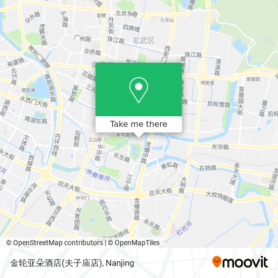 金轮亚朵酒店(夫子庙店) map