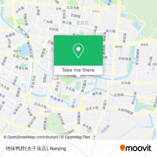 绝味鸭脖(夫子庙店) map