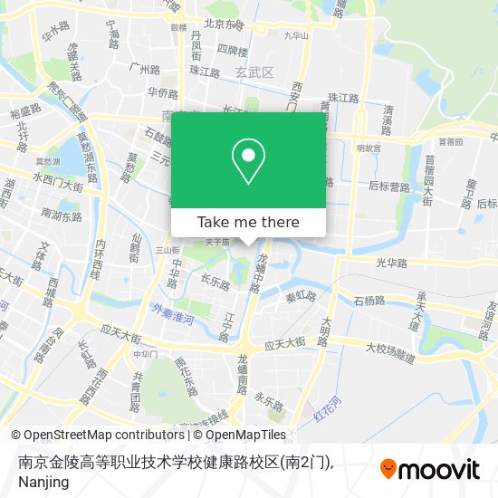 南京金陵高等职业技术学校健康路校区(南2门) map