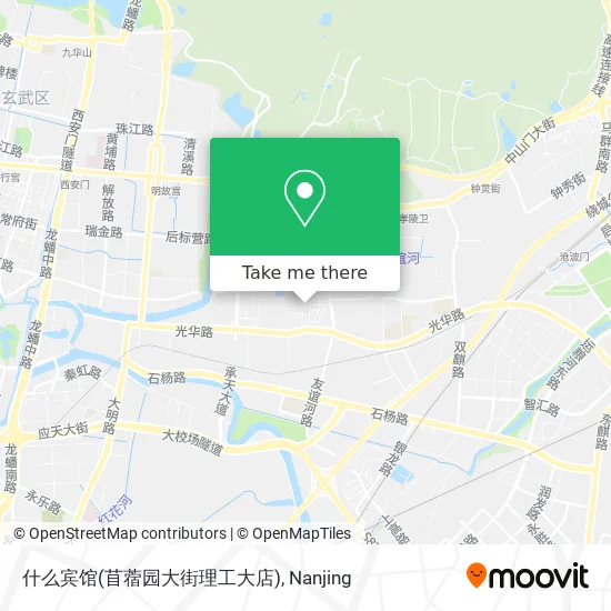 什么宾馆(苜蓿园大街理工大店) map