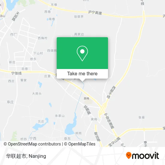 华联超市 map