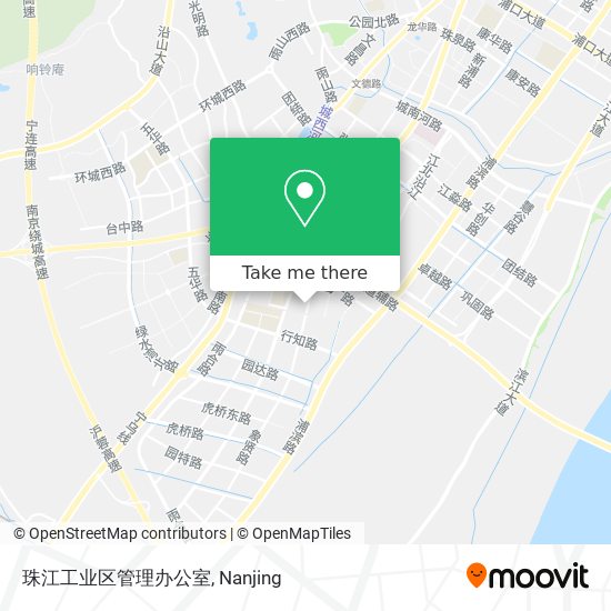 珠江工业区管理办公室 map