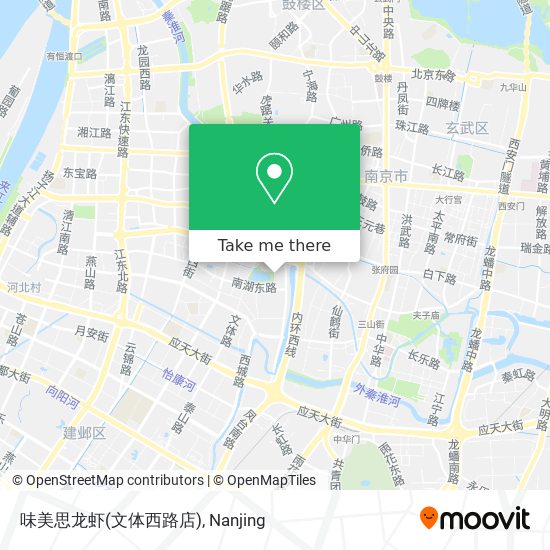 味美思龙虾(文体西路店) map