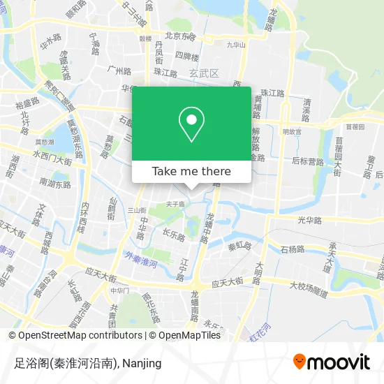 足浴阁(秦淮河沿南) map