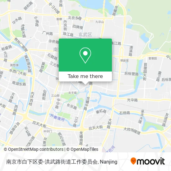 南京市白下区委-洪武路街道工作委员会 map