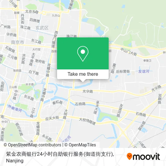 紫金农商银行24小时自助银行服务(御道街支行) map