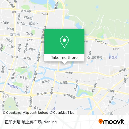 正阳大厦-地上停车场 map