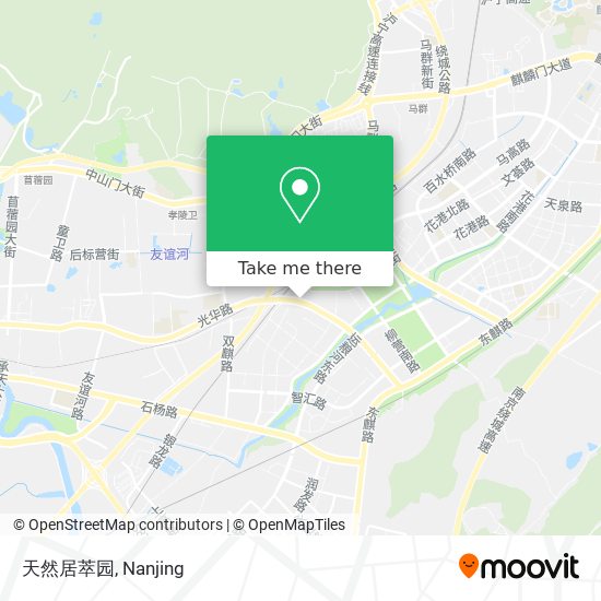天然居萃园 map