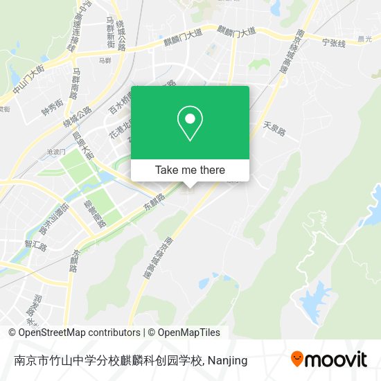 南京市竹山中学分校麒麟科创园学校 map